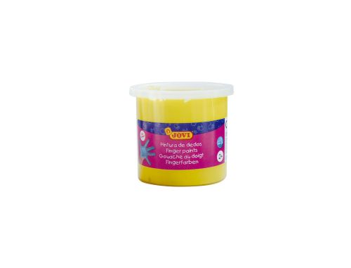 Estojo jovi pintura a dedos 125 ml amarelo opaco , Jovi , 16450 , 8412027028974